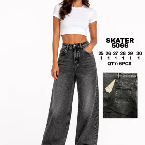 Жіночі джинси VINDASION 5066 SKATER стрейч 25–30 оптом
