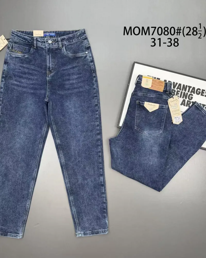 Жіночі джинси MOM оптом VINDASION MOM7080#